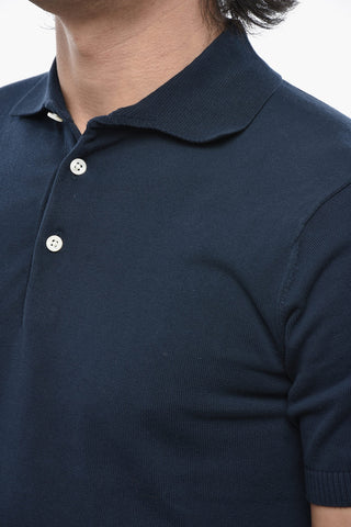 Uni-Polo Aus Baumwolle