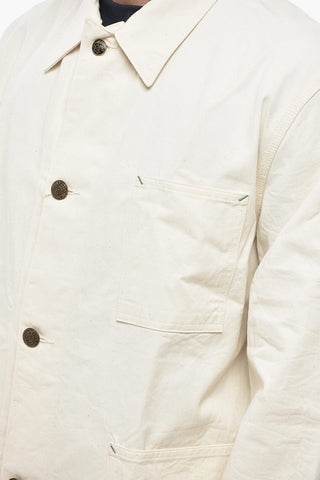 Lightweight Denim Overshirt with Pocket