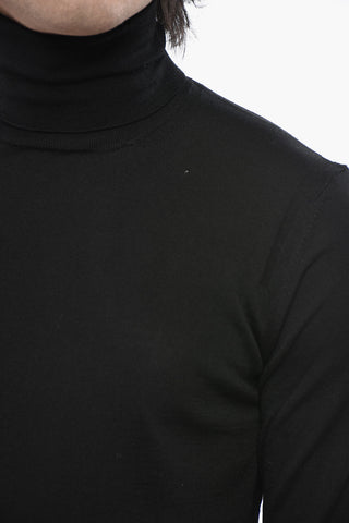 Extra-Fine Virgin Wool High Neck Sweater