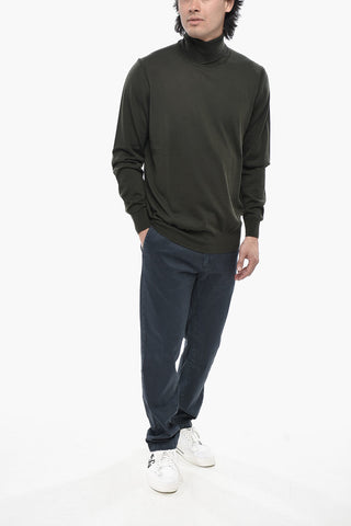 Extrafine Virgin Wool Turtleneck Sweater