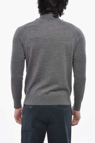Virgin Wool Turtleneck Sweater
