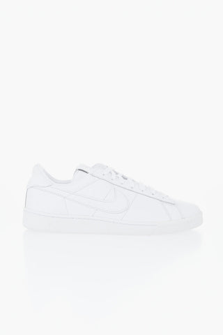 CDG X NIKE Niedrige Leder-Sneaker mit Gummisohle
