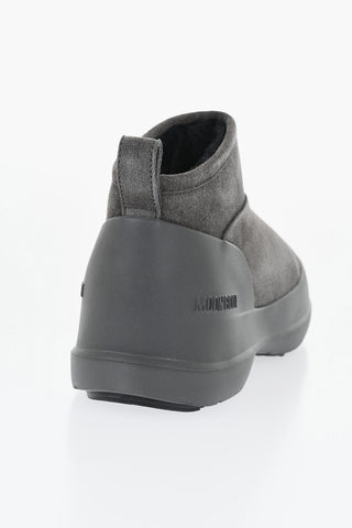 Suede Ankle Boots LUNA with Rubber Sole