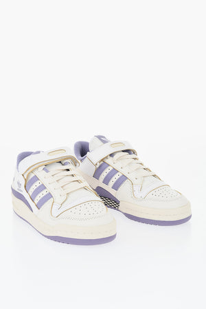 Two-Tone Leather Low-Top Sneakers FORUM 84