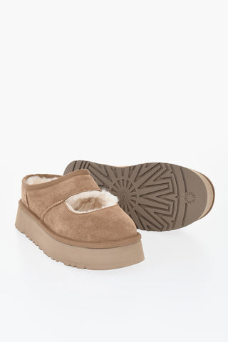 Suede Mules BEA with Mary Jane Design