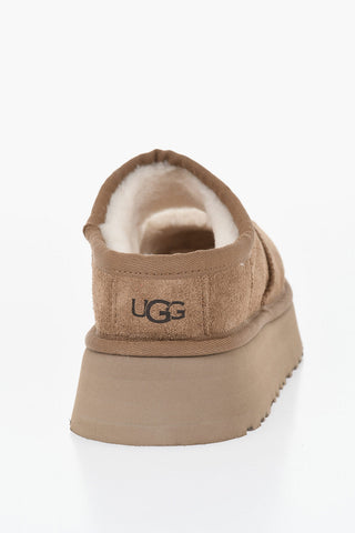Suede Mules BEA with Mary Jane Design