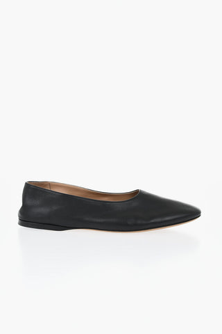 Geprägte Leder-Ballerinas AWAR