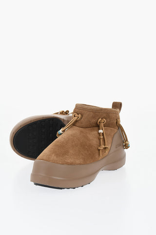 Suede Ankle Boots LUNA with Rubber Sole