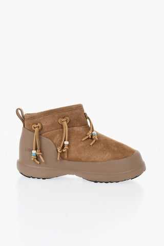 Suede Ankle Boots LUNA with Rubber Sole