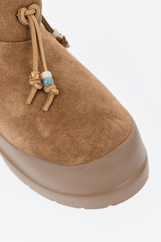 Suede Ankle Boots LUNA with Rubber Sole