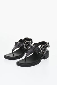 가죽 쪼리 버클 4cm