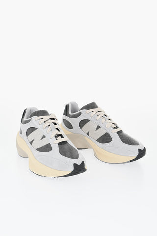 스웨이드 및 텍스타일 로우탑 스니커즈, 대비 모노그램