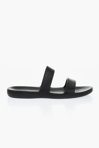 Rubber Sandals With Double Slide