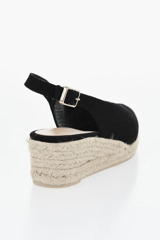 Espadrillas Open Toe DOSALIA con Design Slingback e Zeppa 5cm