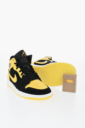 AIR JORDAN 1 MID SE High-Top-Ledersneaker zweifarbig