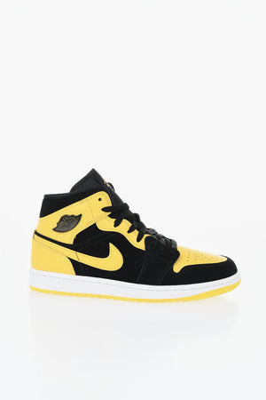 AIR JORDAN 1 MID SE High-Top-Ledersneaker zweifarbig