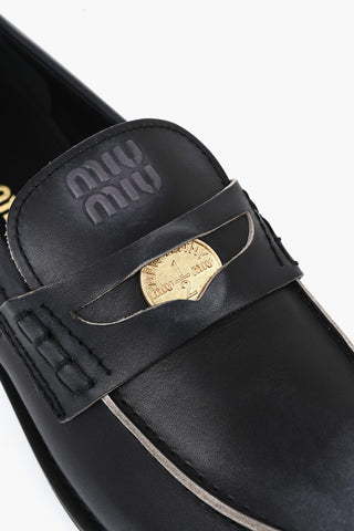 Mocassini Penny in Pelle a Taglio Vivo