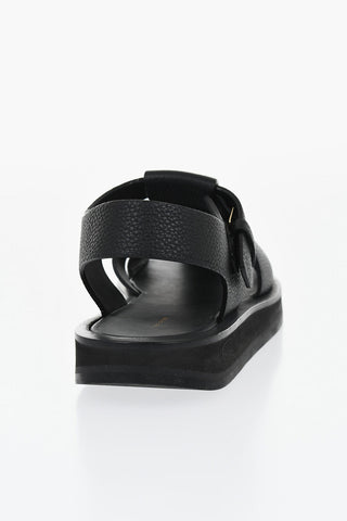 Hammered Leather Sandals FISHERMAN