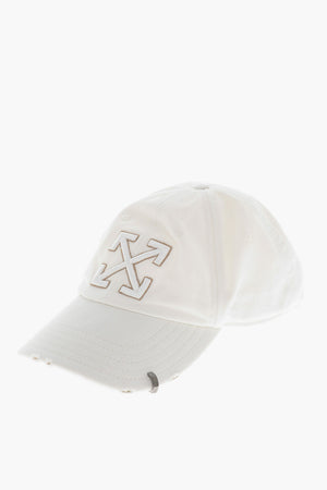 Distressed Cotton Baseball Cap