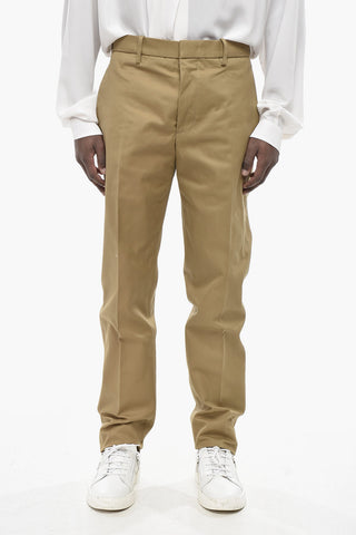 Casual-Hose Aus Baumwoll-Twill