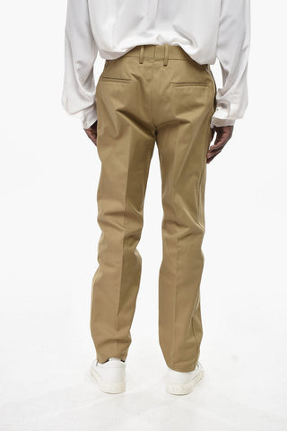 Casual-Hose Aus Baumwoll-Twill