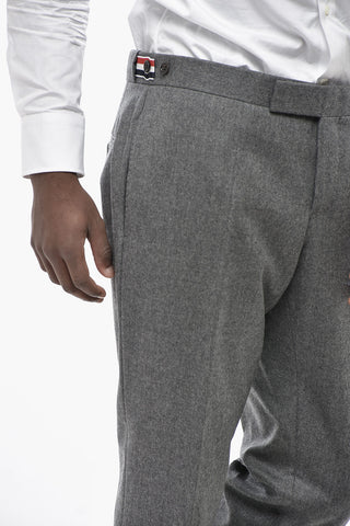 3-Button Wool Suit With Double Vent