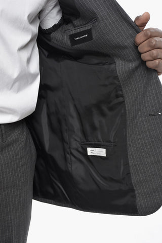 Nadelstreifenanzug aus Stretch-Schurwolle