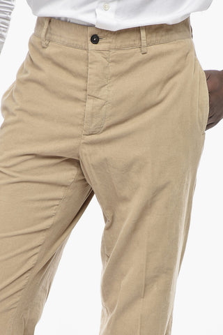 골지 벨루어 수트 투 슬릿 클래식 노치 라펠