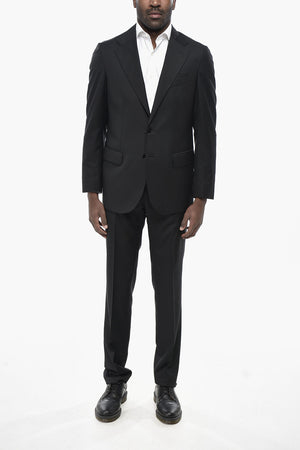 HOLLAND&SHERRY 2-Button Suit, Classic Lapel, Two Vents