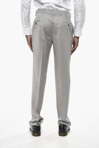 Virgin Wool Classic-Lapel Suit NAPOLI With Two Vents