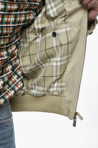 Overshirt in Cotone con Zip Frontale