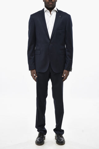 Virgin Wool Suit, Classic Lapel, Two Vents