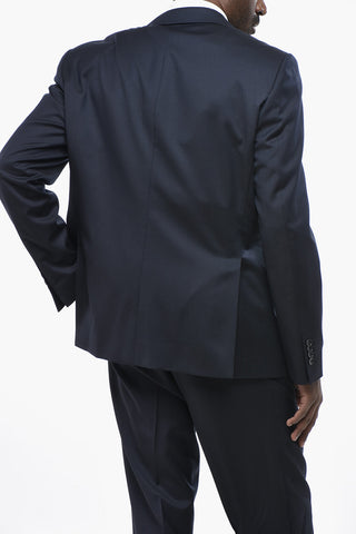 Virgin Wool Suit, Classic Lapel, Two Vents