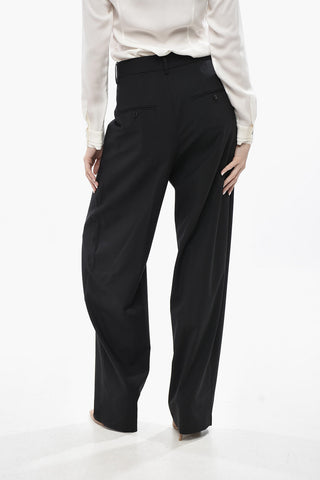 Pantaloni in Misto Lana SOPIAVEA con Pince Frontale