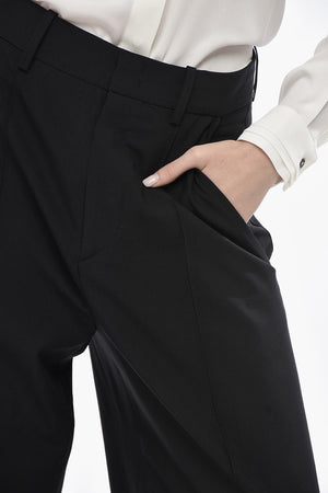 Pantaloni in Misto Lana SOPIAVEA con Pince Frontale