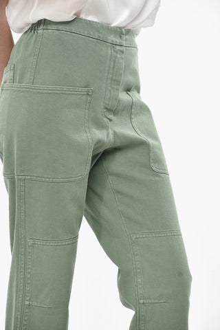 SFILATA Pantaloni Cargo FACELLA in Denim con Maxi Risvolto