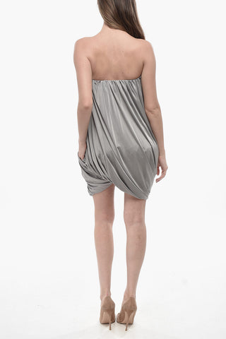 Minidress Senza Spalline con Design a Palloncino