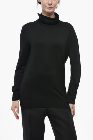 Virgin Wool Turtleneck Sweater