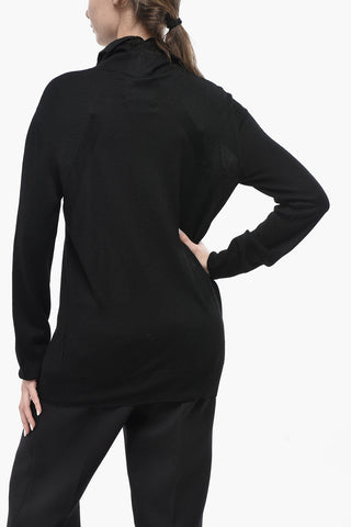 Virgin Wool Turtleneck Sweater