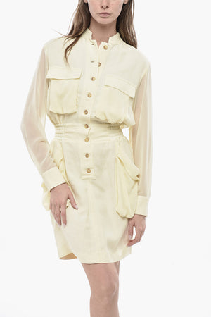 Saharan Shirt Dress RUTABAGA with Elastic Waist