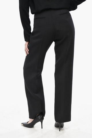 Pantaloni VESCO in Lana con Zip Laterale