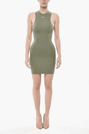 Stretch Fabric Tank Dress SLEEK ROWING