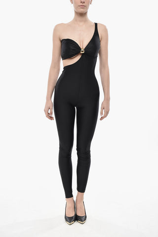 One-Shoulder Jumpsuit With Cut-out