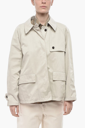 Short Cotton-Blend Trench MARTINA STAR