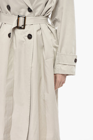 Double-Breasted Cotton-Blend Trench MARCELLA STAR