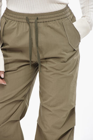 Jogginghose aus Baumwollmischung mit Kordel am Knöchel