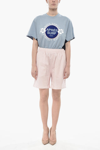 Jersey Shorts with Elastic Waist