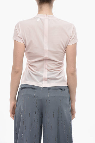 Mesh Short-Sleeve Top