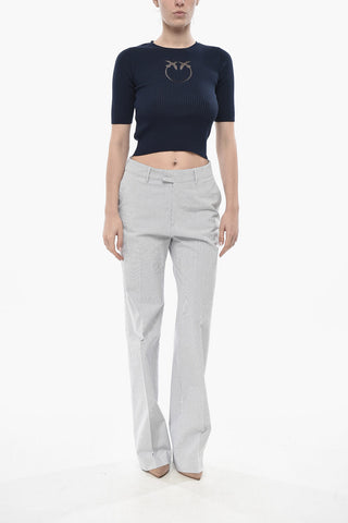 Straight-Fit-Chinos aus Stretch-Baumwolle