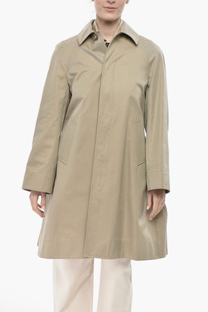 Cotton Trench with Concealed Buttoning